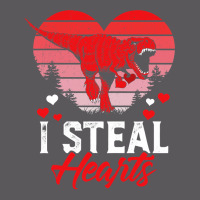 I Steal Hearts Tshirt Valentines Day Dinosaur Boys Kid (19) Seamless Cap | Artistshot