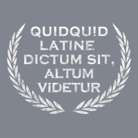 Quidquid Latine Dictum Sit Altum Videtur   Teacher T Shirt Yupoong Trucker Cap | Artistshot