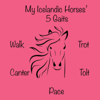 Icelandic Horses 5 Gaits T Shirt Foam Snapback Hat | Artistshot