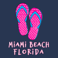 Miami Beach Flip Flops T Shirt Men Denim Jacket | Artistshot