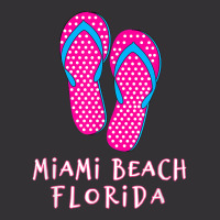 Miami Beach Flip Flops T Shirt Vintage Short | Artistshot