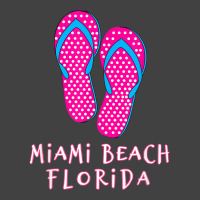 Miami Beach Flip Flops T Shirt Vintage T-shirt | Artistshot