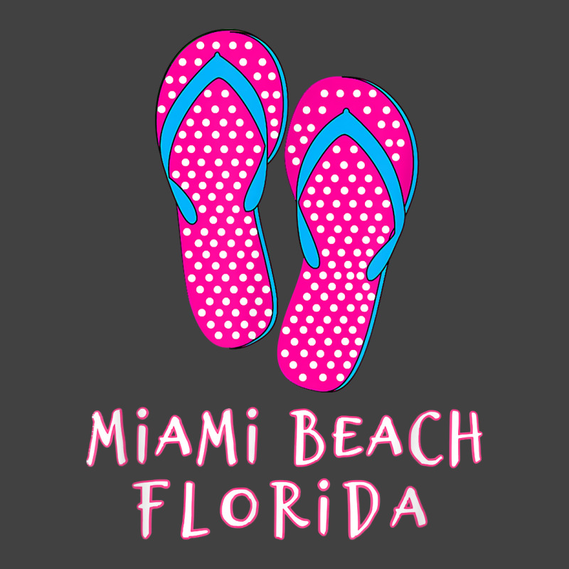 Miami Beach Flip Flops T Shirt Vintage T-shirt | Artistshot