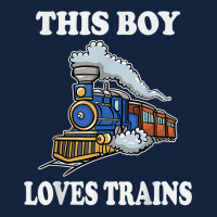 This Boy Loves Trains Gift Train Wagon Lover Gifts T Shirt Foam Snapback Hat | Artistshot