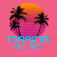 Marina Del Rey California Retro 80s T Shirt Foam Snapback Hat | Artistshot