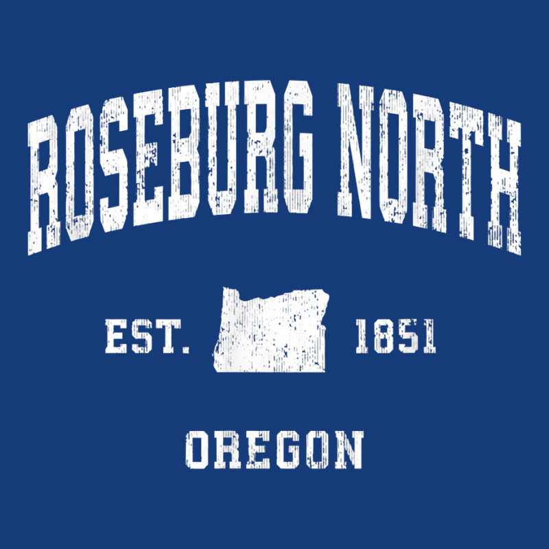 Roseburg North Oregon Or Vintage Athletic Sports Design T Shirt Foam Snapback hat by kewisharemeliadq | Artistshot