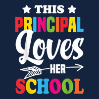 This Principal Loves Her School Head Teacher 1st Day School T Shirt Foam Snapback Hat | Artistshot