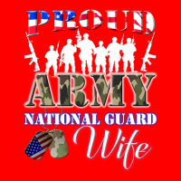 Proud Army National Guard Wife Tee U.s. Military Gift 5 Panel Snapback Cap | Artistshot