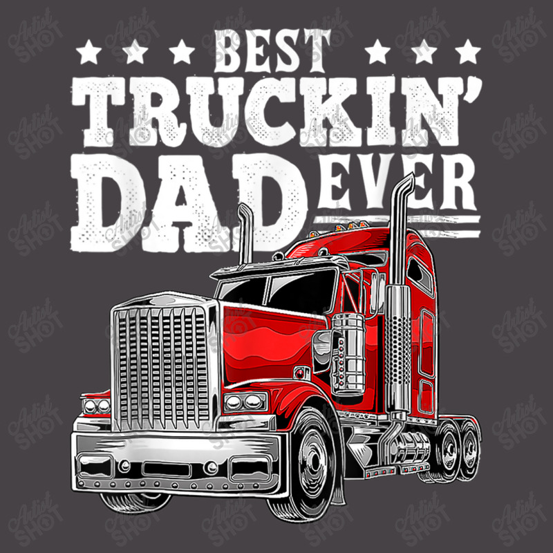 Trucker Best Truckin Dad Ever Big Rig Trucker Father's Day 207 5 panel snapback cap by urethrapricey | Artistshot