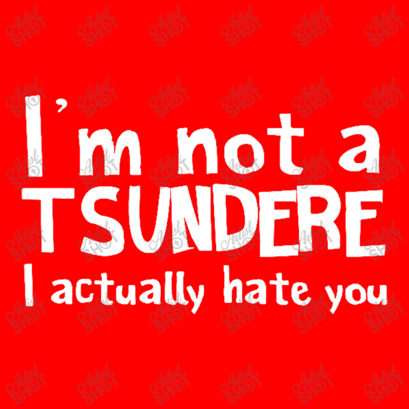 Im Not A Tsundere I Actually Hate You 5 panel snapback cap by Gretchen Minnis | Artistshot