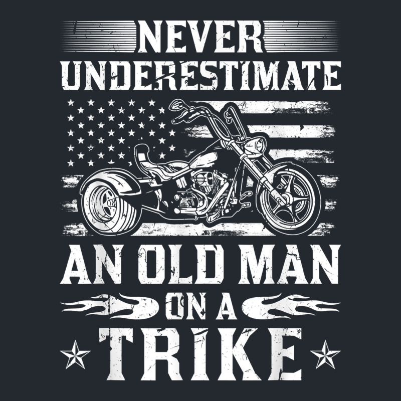 Never Underestimate An Old Man On A Trike Motorcycle T Shirt Pa Trucker Cap by corni3t6 | Artistshot