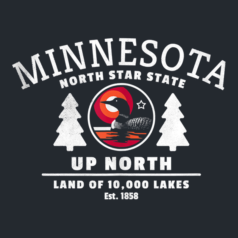 Minnesota   North Star State   Up North With Loon Tank Top Pa Trucker Cap | Artistshot