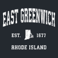 East Greenwich Rhode Island Ri Vintage Athletic Sports Desig T Shirt Pa Trucker Cap | Artistshot