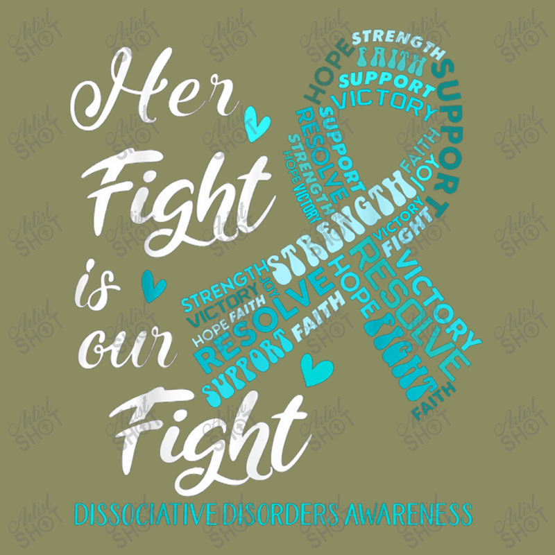 Dissociative Disorders Awareness Her Fight Is Our Fight Pa Trucker Cap | Artistshot