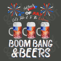 Beer Boom Bang & Beer American Flag Usa 4th July Pa Trucker Cap | Artistshot