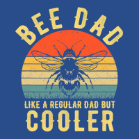 Bee Beekeeper Dad Like A Regular Dad But Cooler Vintage Fathers Day 57 Basic Backpack | Artistshot