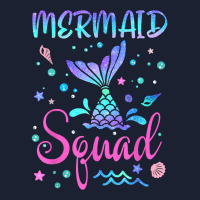 Mermaid Squad Of The Birthday Mermaid Tail Family Matching T Shirt Basic Backpack | Artistshot