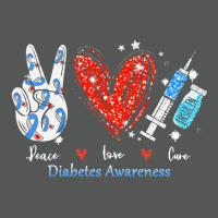 Peace Love Cure Diabetes Awareness T  Shirt Peace Love Cure Diabetes A Basic Backpack | Artistshot