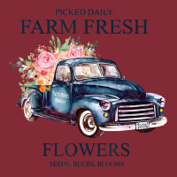 Picked Daily Farm Fresh Truck Flowers Seeds Bulbs Blooms T Shirt Basic Backpack | Artistshot