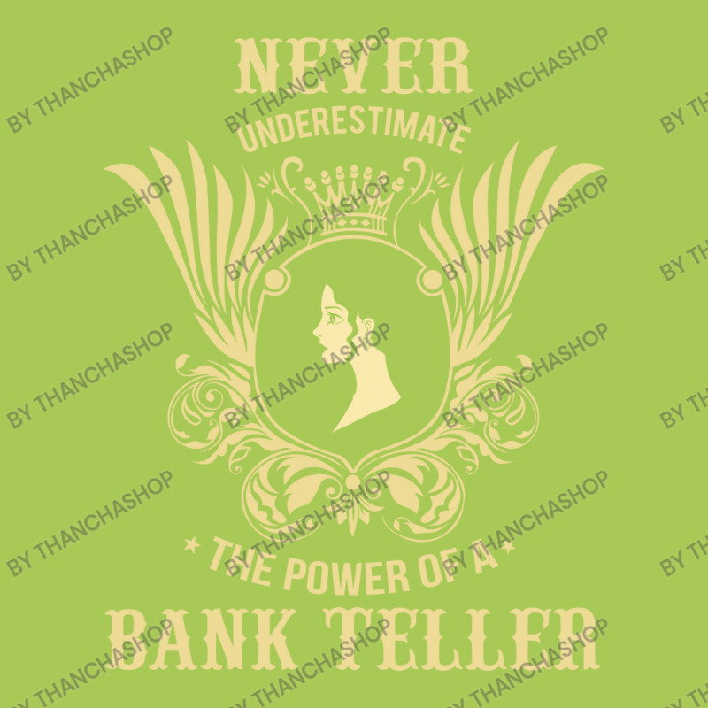 Never Underestimate The Power Of A Bank Teller Fashion Visor by thanchashop | Artistshot