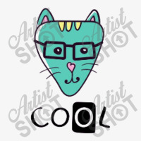 Cool Cat Slogan And Face Cat Ladies Fitted T-shirt | Artistshot