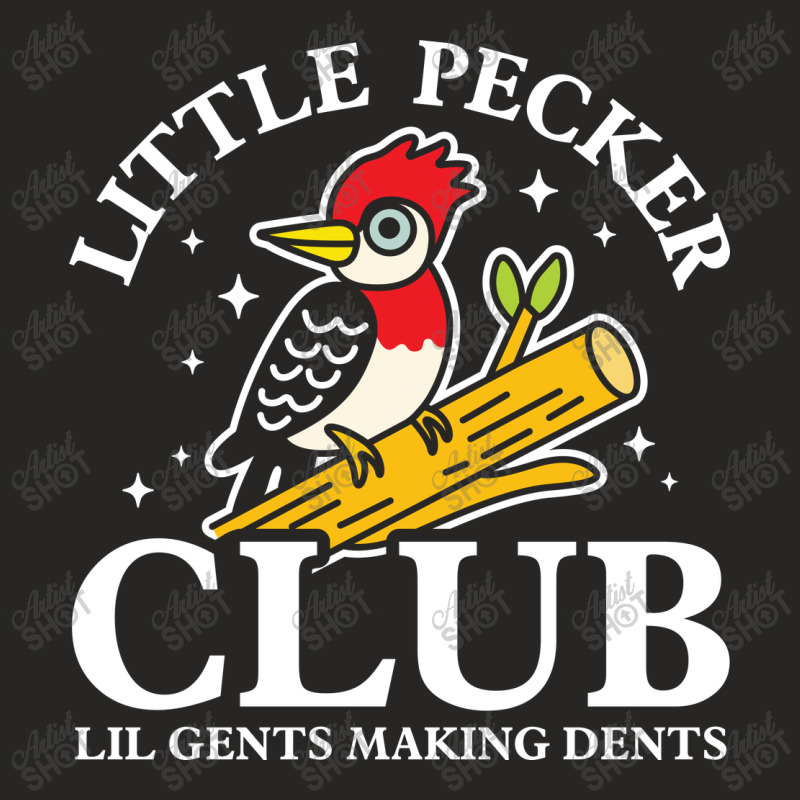 Little Pecker Club Lil Gents Making Dents Ladies Fitted T-Shirt by NQArtist | Artistshot