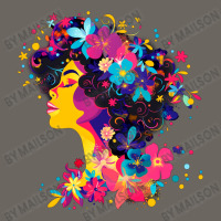 Woman And Flower Sun Shade Cap | Artistshot