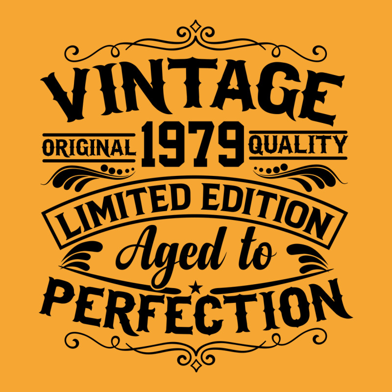 Vintage Original 1979 Quality Limited Edition Aged Basic T-shirt | Artistshot