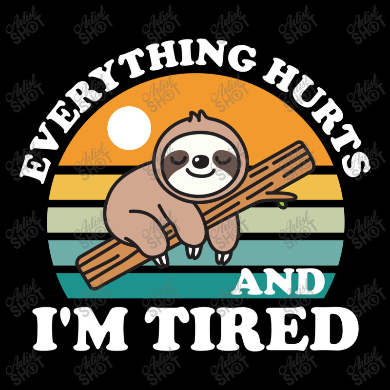 I'm Tired And Everything Hurts Baby Tee by NQArtist | Artistshot