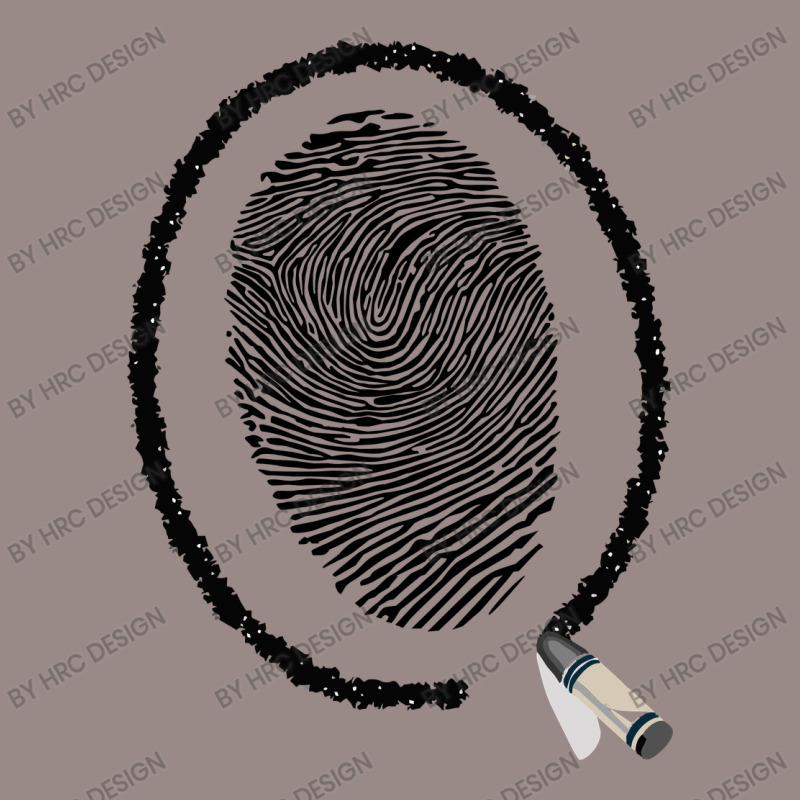 Fingerprint Vintage T-Shirt by HRC Design | Artistshot