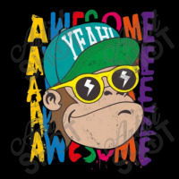 Awesome Cool Monkey Youth Zipper Hoodie | Artistshot