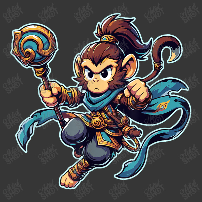 Battle Monkey With Magical Staff Toddler Hoodie by Charity Aduset | Artistshot