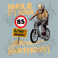 Funny Oldtimer Smile It`s Your Birthday 85 Unisex Sherpa-lined Denim Jacket | Artistshot