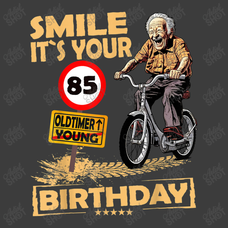 Funny Oldtimer Smile It`s Your Birthday 85 Men's Polo Shirt by Charity Aduset | Artistshot