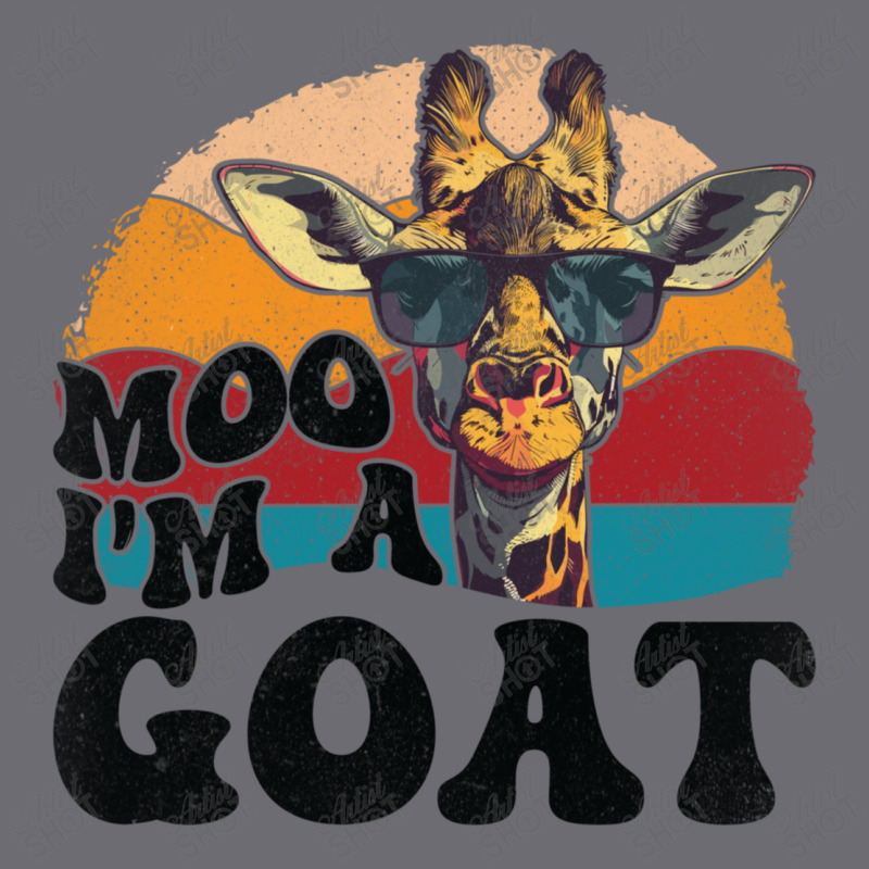 Moo I'm A Goat Giraffe Lover Funny Zoo Animal Cost Mesh cap by Charity Aduset | Artistshot