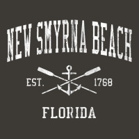 New Smyrna Beach Fl Vintage Crossed Oars & Boat Anchor Sport Zip Hoodi Bucket Hat | Artistshot