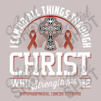 I Can Do All Things Through Christ Hypopharyngeal Cancer Retro Trucker Cap | Artistshot