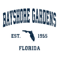 Bayshore Gardens Florida Fl Vintage Athletic Navy Sports Des T Shirt Yupoong Trucker Cap | Artistshot