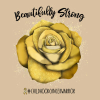 Beautifully Strong Childhood Cancer Warrior Rose T Shirt Foam Snapback Hat | Artistshot