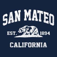 San Mateo California Ca Vintage State Athletic Style T Shirt Foam Snapback Hat | Artistshot