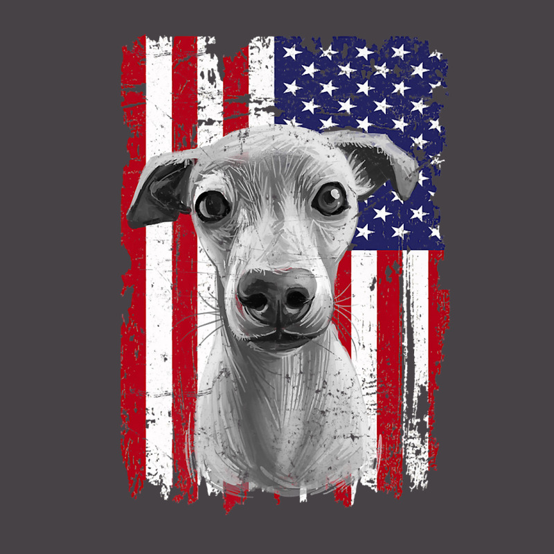 Dogs 365 Distress American Flag Italian greyhound Dog Usa Premium T S 5 panel snapback cap by kalaiahfry | Artistshot