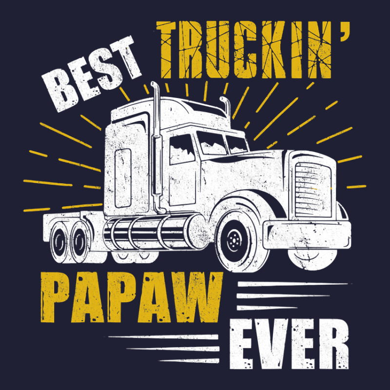 Best Truckin' Papaw Ever Tee Trucker Gift Fathers Day 5 panel snapback cap by Binhthai9809 | Artistshot