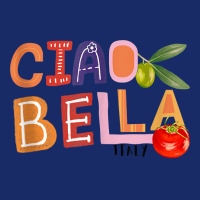 Funny Ciao Bella Saying Italy Garden For Italian Foods Lover Tank Top 5 Panel Snapback Cap | Artistshot