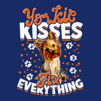 Yorkie Kisses Fix Everything   Yorkshire Terrier T Shirt 5 Panel Snapback Cap | Artistshot