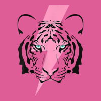 Tiger And Hot Pink Lightning Bolt T Shirt Pa Trucker Cap | Artistshot