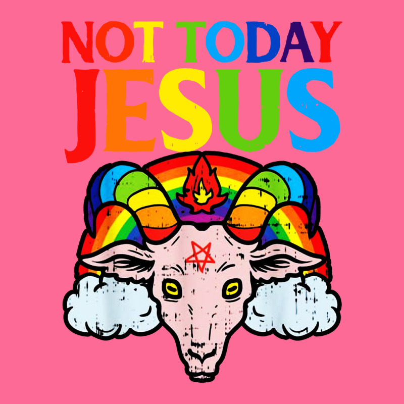 Today Not Jesus Satan Goat Satanic Fashion Visor by atereabag | Artistshot