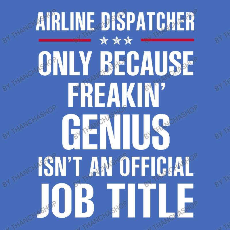 Gift For Freakin' Genius Airline Dispatcher Fashion Visor | Artistshot