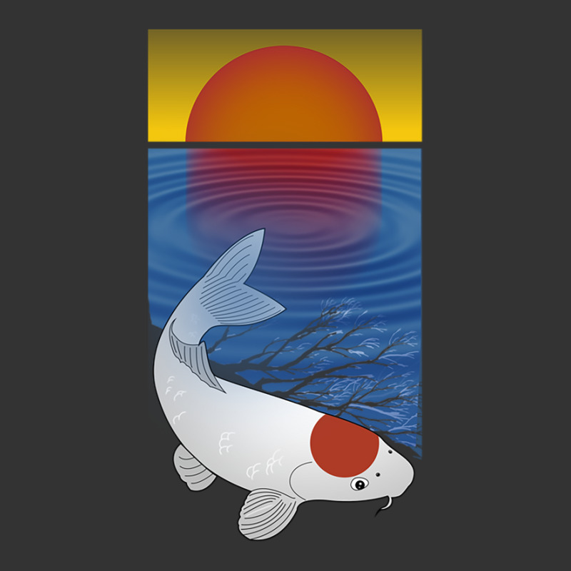 Sunset Meditation Yoga Koi Fish Lover Art Nike Dri-FIT Cap by tasmilacaravi | Artistshot