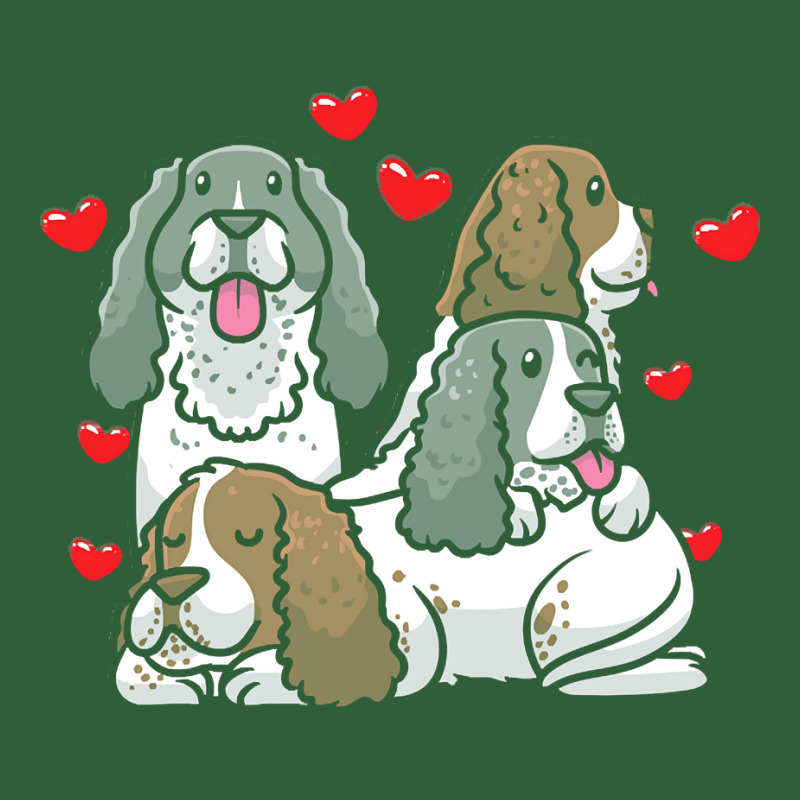 English Springer Spaniel T  Shirt English Springer Spaniel Dog Heart M Nike Dri-fit Cap | Artistshot