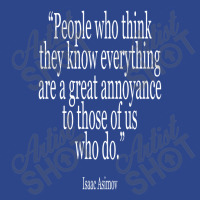 Isaac Asimov - People Who Think They Know Everything Nike Dri-fit Cap | Artistshot